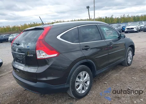 2013 Honda Cr-V Ex-L from USA, damaged, VIN 5J6RM4H79DL072656